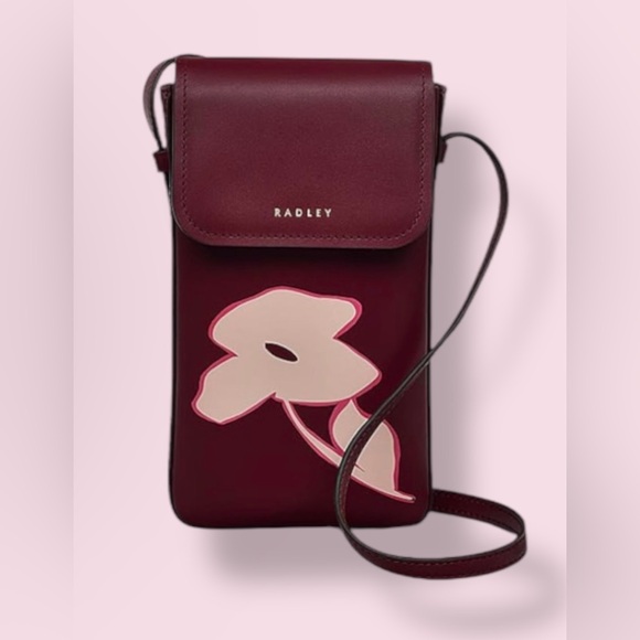 RADLEY LONDON Accessories - RADLEY London Liverpool Lane Bloom Protect Medium Crossbody Phone Purse